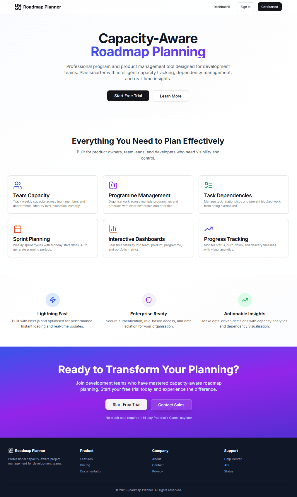 Roadmap Planner
