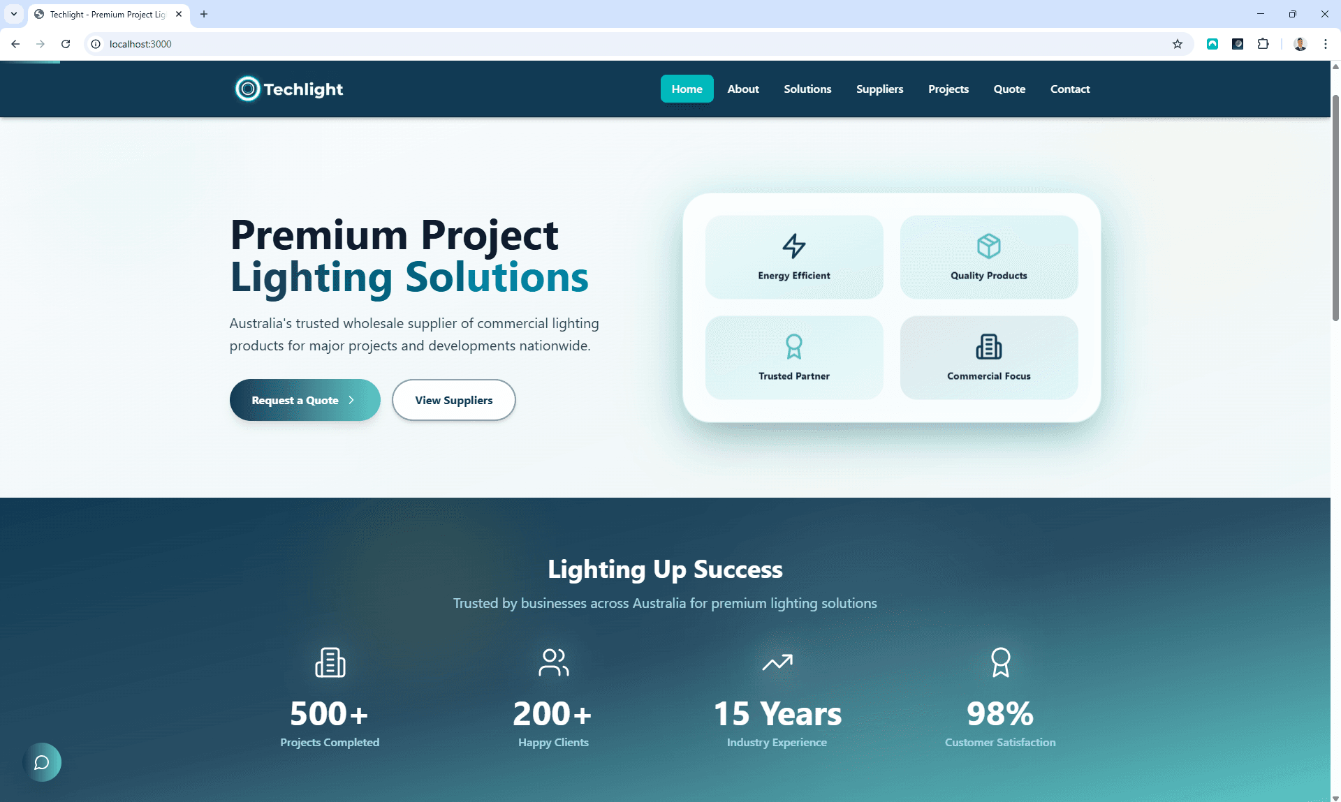 Techlight Website