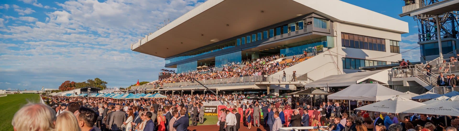 Doomben Racecourse lighting installation